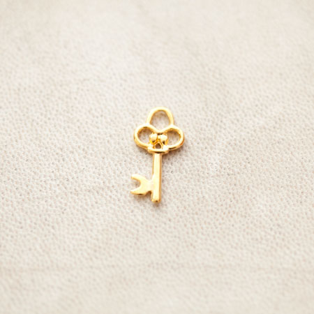Lot De 20 Pendentifs/breloques En Bronze - Forme Clés - 16x7mm - Pour Création De Bijoux - Neuf