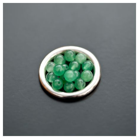 Perle en Jade 4mm Vert Amazonite